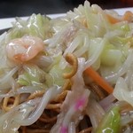 Yuuraku - 皿うどん　８４０円　2016.7