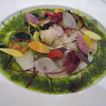 海の幸のカルパッチョ 