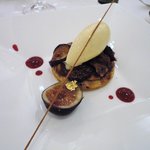 リストランテASO - 黒いちじくのタルト　バルサミコソース 