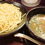 らーめん本竈 - 本竃・醤油つけ麺魚ダシ味大盛り（限定麺）