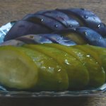 大倉山もつ肉店 - お新香２００円★★★