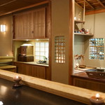 未在 - カウンター席からの眺め