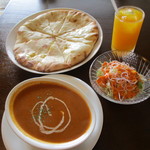 インド&ネパール料理 パナス - ランチ　チーズナンセット