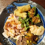 エムズグリエ - 前菜盛り☆☆　これだけでお酒すすむー