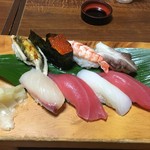 割烹若新 - 上握り