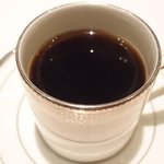 上野精養軒 - 肉料理セット 2810円 のコーヒー