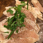 ワイン食堂ペコリーノ - 総州こはく鶏ささみの炙り