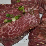 炙り焼肉　おさ - 塩ハラミ