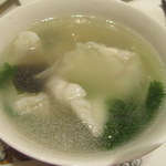 Dynasty Restaurant - 香荽皮蛋斑片湯