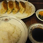高千穂 - 餃子（４個）と半ライス