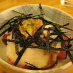 晴る家 - まぐろ山かけ　\330