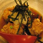 晴る家 - 鶏唐揚ミゾレがけ　\380