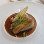 プレヴナンス - 28年7月　五島天然カサゴの蒸し揚げ　ブイヤベース仕立て　じゃが芋・ニンニク、自家ういきょう