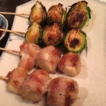 北新地たゆたゆ - 豚バラ生姜巻
      芽キャベツ