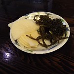 めんくい - お漬物と昆布の佃煮