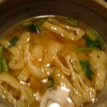 割烹 貴志膳 - 味噌汁