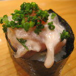 天寿し - 唸る旨さのカワハギの肝和え