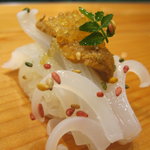 天寿し - 今日も綺麗な烏賊