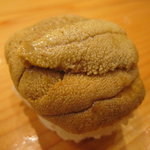 天寿し - 軍艦ではない海胆