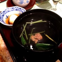 野田岩 日本橋高島屋特別食堂 - お椀に漬物