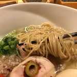 饗 くろ喜 - 特製塩そば(細麺)¥1250