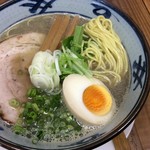 ちっきん - 特濃煮干中華そば:アップ