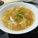 中国料理 「王朝」 - 酸辣湯（サンラータン）