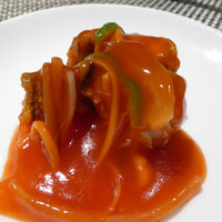 中国料理 「王朝」 ヒルトン東京 - 鯛の甘酢あんかけ（特注）