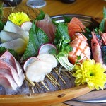 DASUSHI - 刺身盛り合わせ