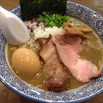 煮干しつけ麺 宮元 - 極上濃厚煮干そば味玉入り¥880