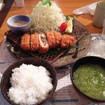 茨城マルシェ - ﾛｰｽﾞﾎﾟｰｸ納豆とんかつ