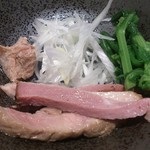 煮干し中華そば一燈 - 鴨白湯和えつけそば「カモーン２号～羽ばたけ天空の彼方へ～」2日目