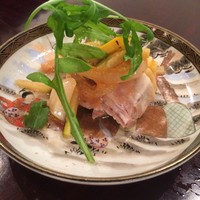 あそび割烹 さん葉か - 猪肉の塩叉焼