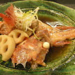 和風花紋 - 釧路産キンキ煮つけ