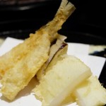 天雅 - 天ぷら二皿目