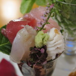 うなぎ屋酒坊・画荘 越後屋 - 28年7月　お造り　アップ