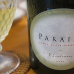 うなぎ屋酒坊・画荘 越後屋 - 28年7月 PARAISO 2010 CHARDONNAY