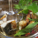 うなぎ屋酒坊・画荘 越後屋 - 28年7月　愛知新子鰻白焼き関西風　アップ