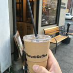 マルニコーヒー - 黒糖入りカフェオレ（ICE）（350円）