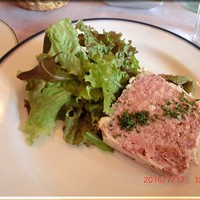 セヴレ39 - 2016・7・17　前菜　パテ　ド　カンパーニュ