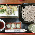 大吉庵生そば - ･･･天もり蕎麦･･･