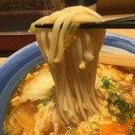 手延べうどん 水山 - 細めのうどん