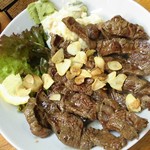 立呑み きむらや - ミスジステーキ