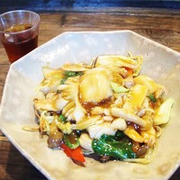 白碗竹快樓 祇園店 - 3年物紹興酒＆五目餡かけ焼きそば！！(●´ω｀●)