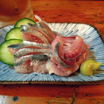 豊後屋 - 鰯刺し500円