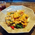 白碗竹快樓 - 『五目あんかけ焼きそば』(1200円)と『紹興酒 かめだし３年』(600円)～♪(^o^)丿