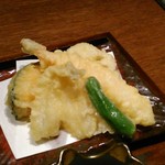 入母屋 - [料理] 天ぷら 盛り合わせ アップ♪ｗ