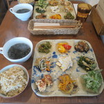 さくら食堂 - 9種のおかずプレート