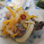 さくら食堂 - サバの南蛮漬けアップ