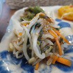 さくら食堂 - もやしと野菜のエスニック和えアップ